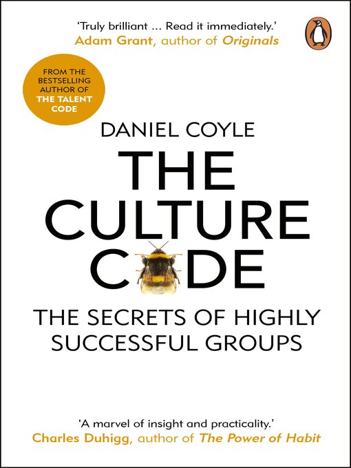 Title details for The Culture Code by Daniel Coyle - Wait list